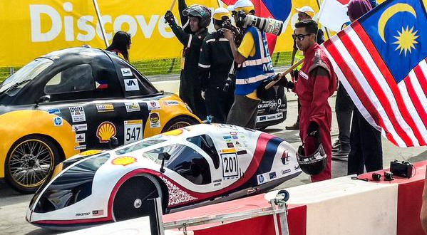 Winning Entry By Team UiTM Eco Sprint In 2015 For The Prototype Hydrogen Fuel Cell Category - In Tribute To Malaysia Airlines Flights MH370 and MH17