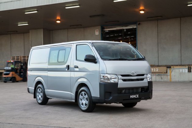 TOYOTA HIACE: LESS FUEL IN THE CITY