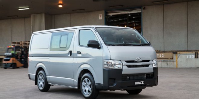 TOYOTA HIACE: LESS FUEL IN THE CITY