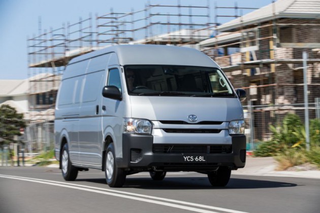 TOYOTA HIACE: LESS FUEL IN THE CITY