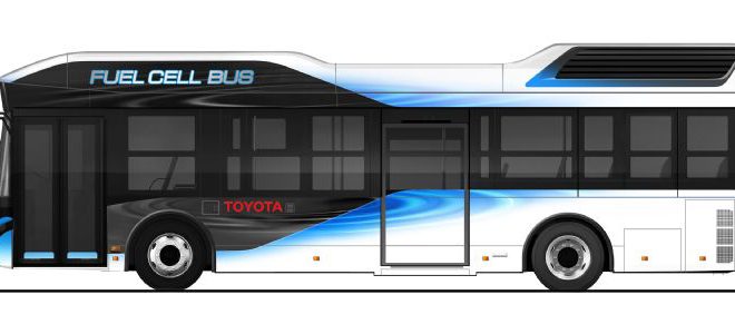 TOYOTA TO START SALES OF FUEL CELL BUSES FROM EARLY 2017