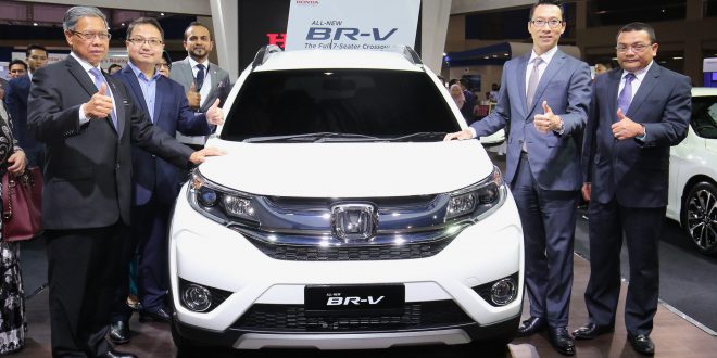 HONDA MALAYSIA PREVIEWS A PROTOTYPE ALL-NEW BR-V AT MALAYSIA AUTOSHOW 2016