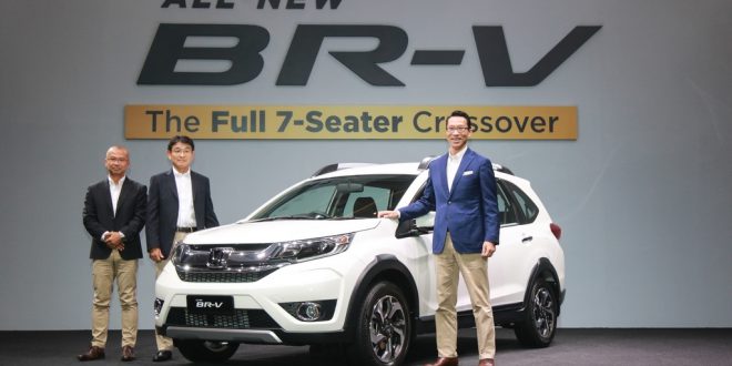 HONDA MALAYSIA LAUNCHES THE ALL-NEW BR-V : A FULL 7-SEATER CROSSOVER STARTING FROM RM85,800