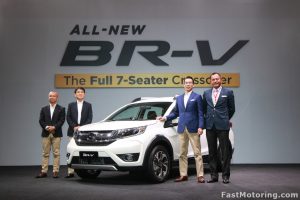 HONDA MALAYSIA LAUNCHES THE ALL-NEW BR-V : A FULL 7-SEATER CROSSOVER STARTING FROM RM85,800