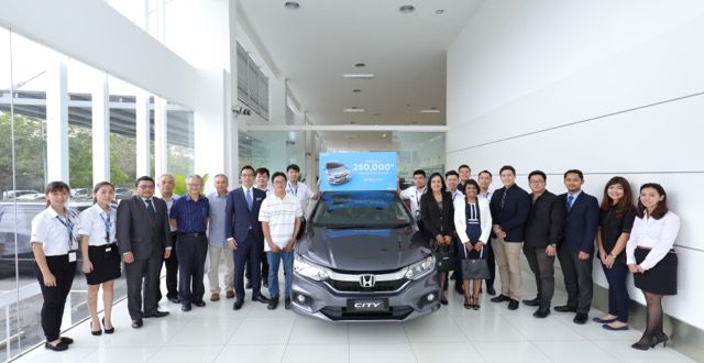 HONDA MALAYSIA CELEBRATES ITS 250,000TH CITY OWNER