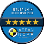 ALL NEW TOYOTA C-HR RECEIVED 5-STAR RATINGS FROM ASEAN NCAP